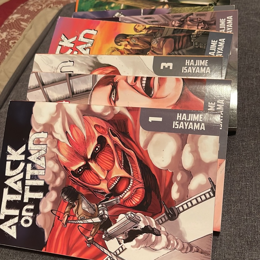Attack on Titan Manga (books 1-10)